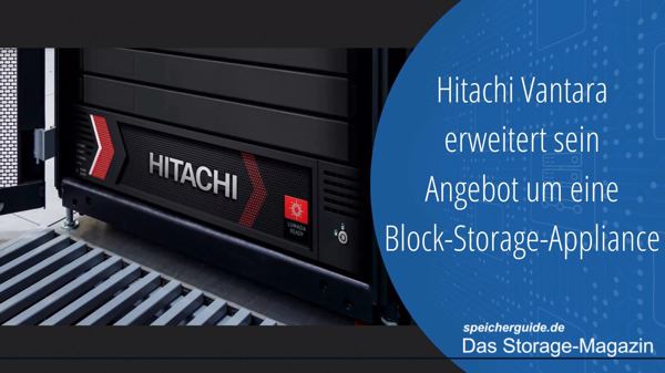 Hitachi Vantara erweitert sein Angebot um eine Block-Storage-Appliance